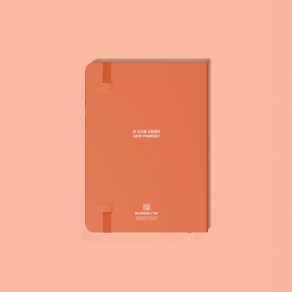 Verso de l'Agenda A5 Klyph de la marque bureau 127