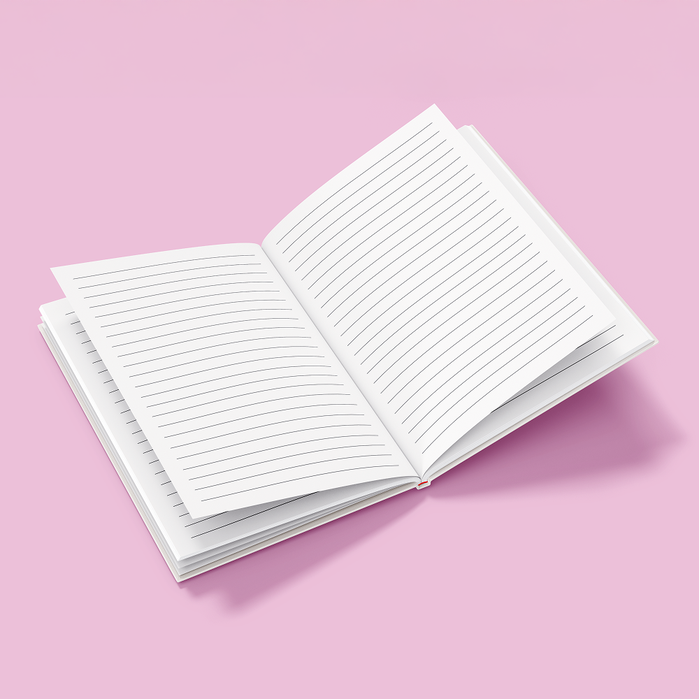 Vue des pages du Carnet A5 The Grid de la marque bureau 127